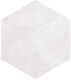 Hexagono Rift Blanco 26,6x23