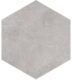Hexagono Rift Cemento 26,6x23