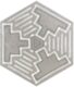Hexagono Igneus Cemento 26,6x23