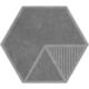 Atila Matt Hexagon 23x27 - v každém balení mix různých vzorů