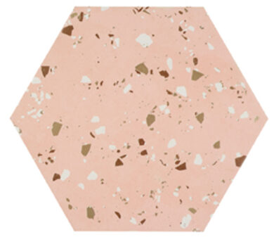 South Pink Natural Hexagon 25x29  (8431940358760)