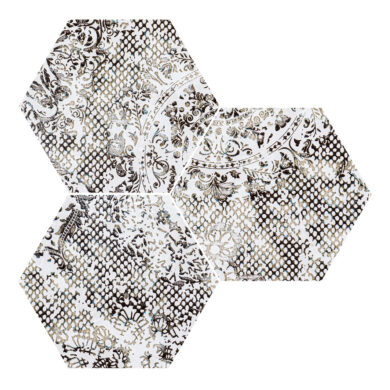 Inedita White Nat. Hexagon 25x29  (8431940387616)