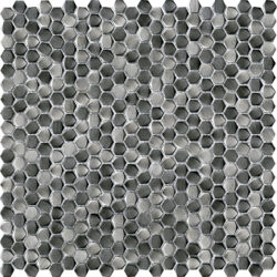 Gravity Alu Hexagon Metal Titanium 30,4X30,7