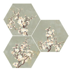Mood Green Decor Hexagon 25x29 - v balen nhodn mix dekor