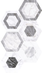 Bardiglio Hexagon Geo 17,5x20