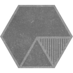 Atila Matt Hexagon 23x27 - v každém balení mix různých vzorů