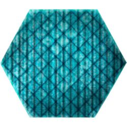 Tribu Blue Shiny Hexagon 23x27 - trvale nzk cena