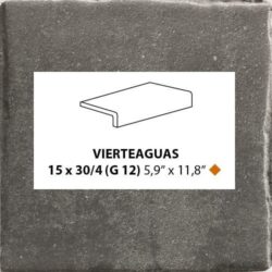 Vierteaguas Tech Land Basalt 15x30 - lem, okapnice, parapet