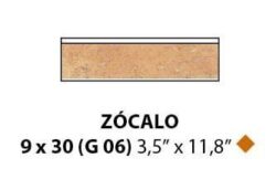 Zocalo Tech Land Fire 9x30 - sokl