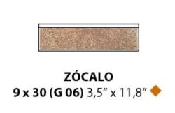 Zocalo Tech Land Natural 9x30 - sokl