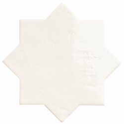Argile Star Bianco 18x18